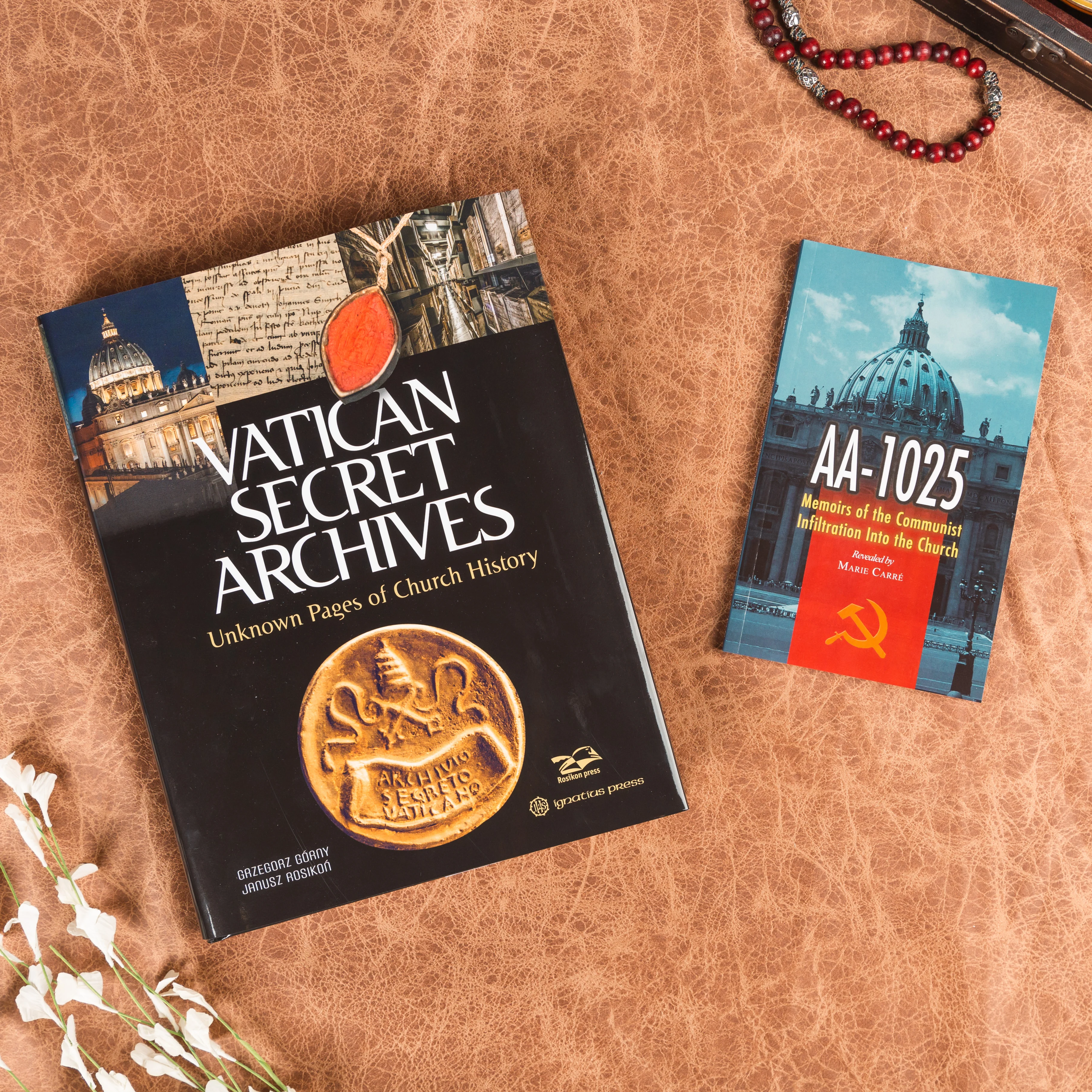 Vatican Secret Archives & AA-1025: Memoirs of the Communist Infiltration into the Church (2 Book Set)