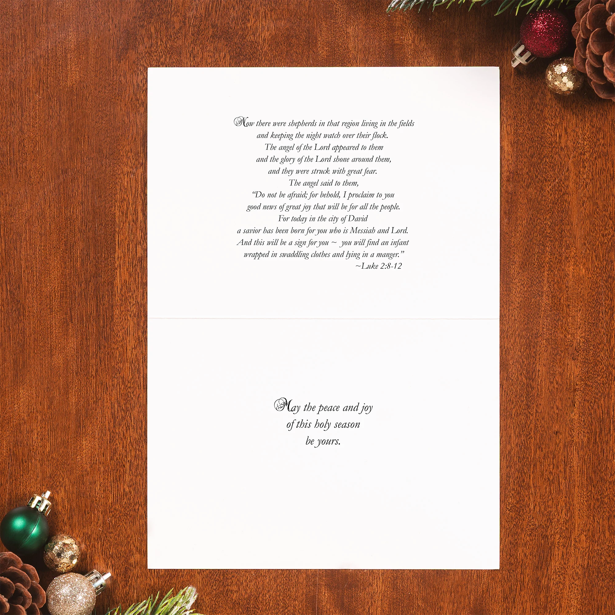 Venite Adoremus Priest Christmas Card - Sold Individually - Image 2