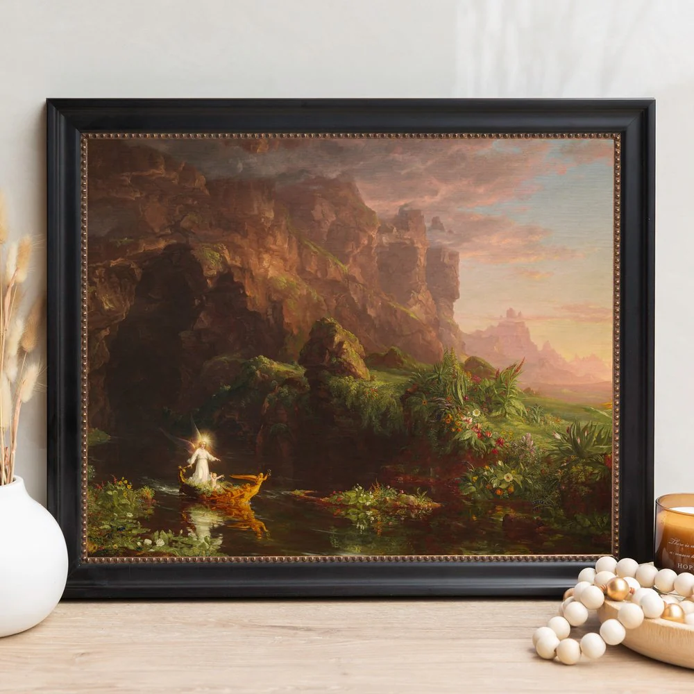 Voyage of Life: Childhood Framed Canvas - Sacred Signature Collection - Image 12