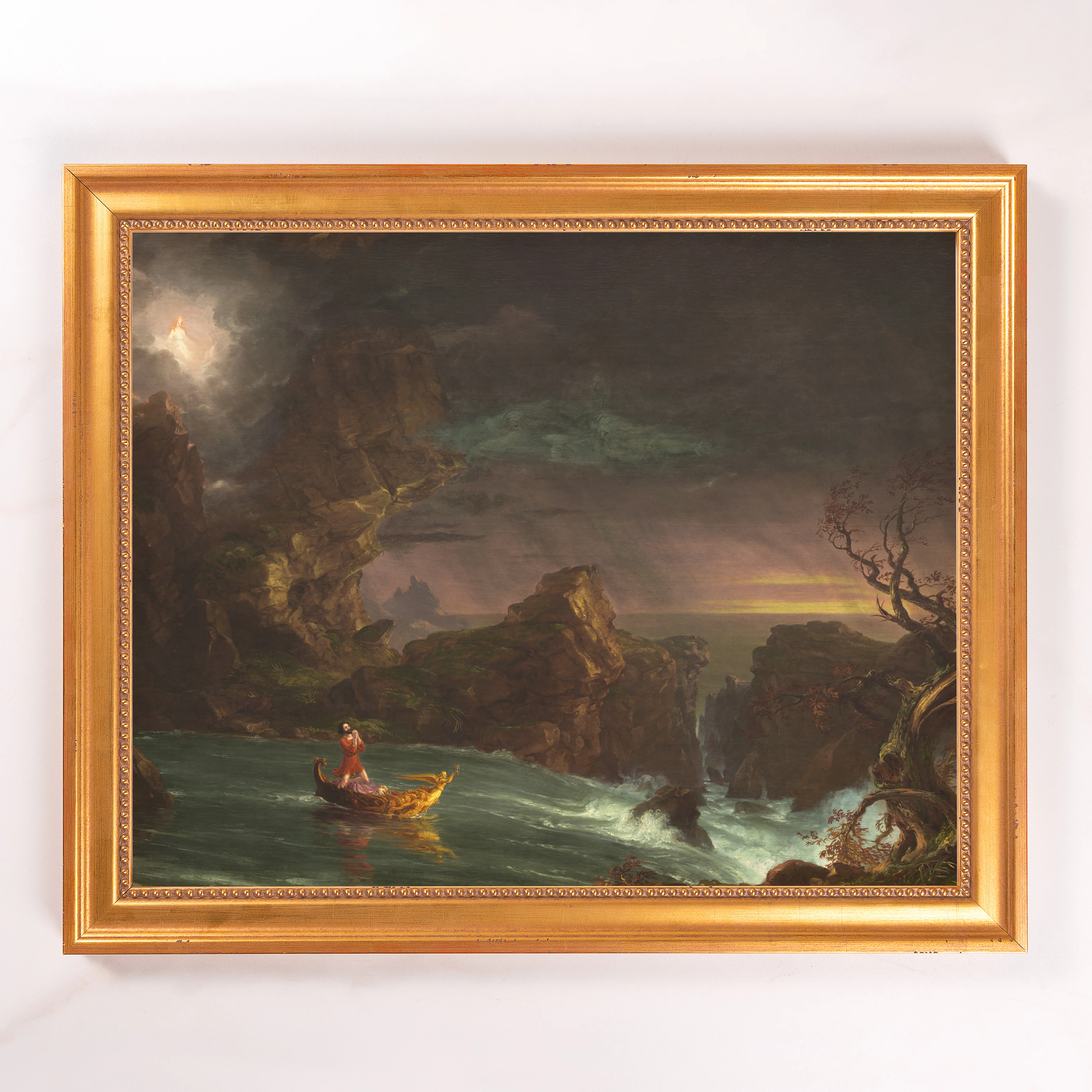 Voyage of Life: Manhood Framed Canvas - Sacred Signature Collection - Image 5