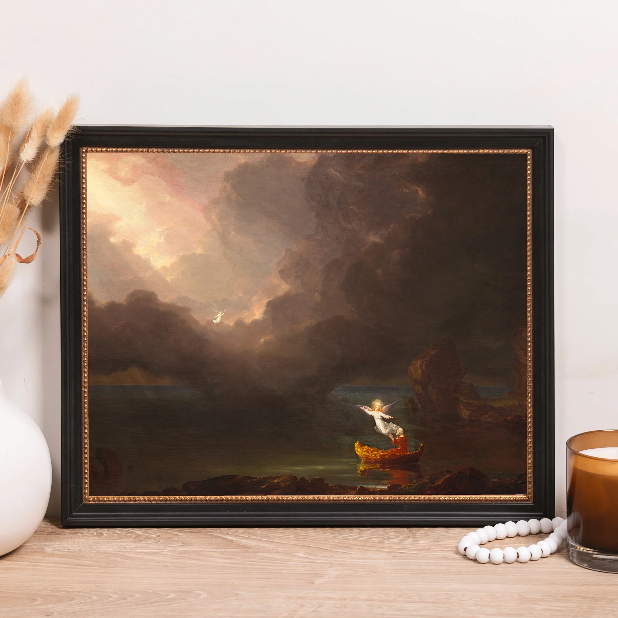 Voyage of Life: Old Age Framed Canvas - Sacred Classics Collection