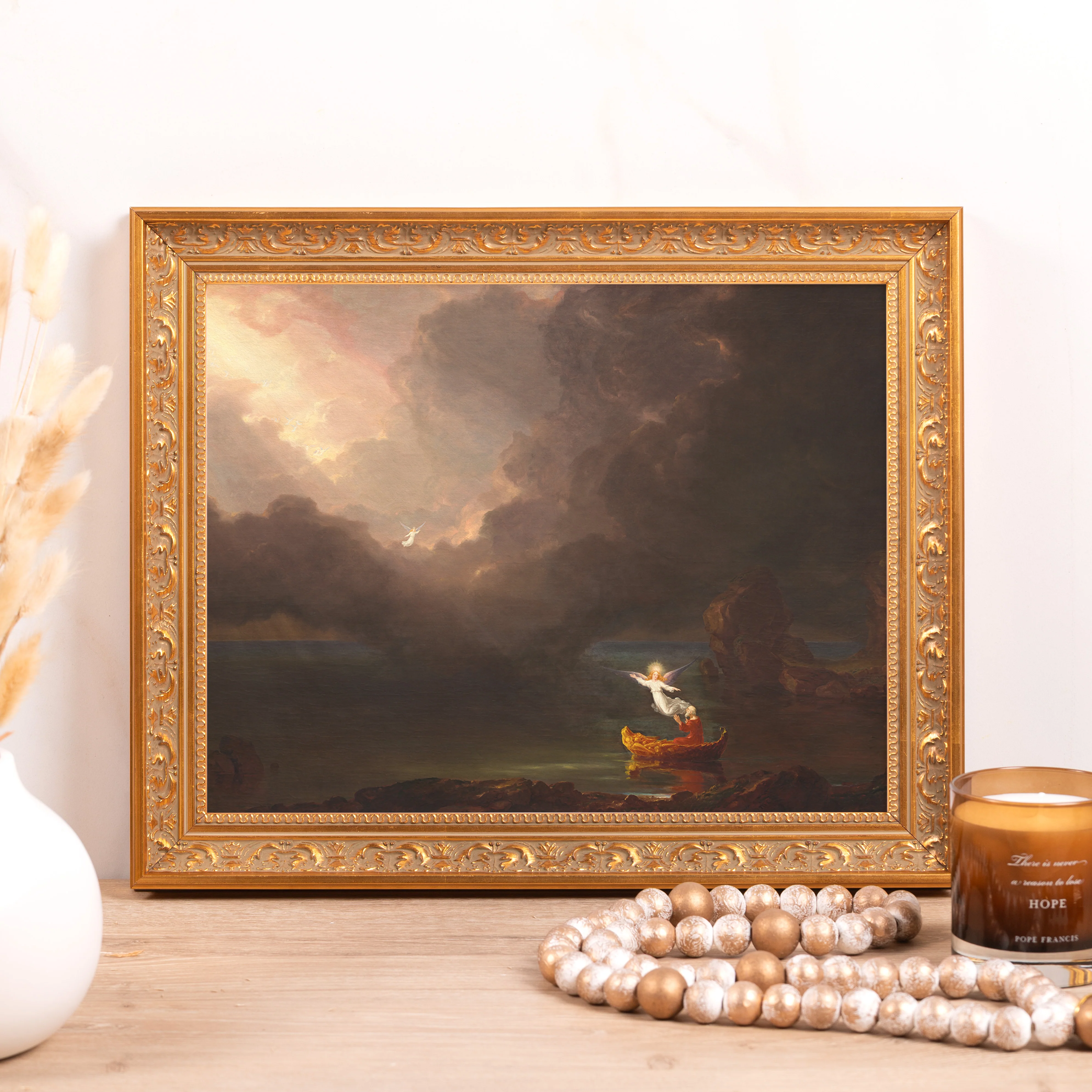 Voyage of Life: Old Age Framed Canvas - Sacred Classics Collection - Image 2