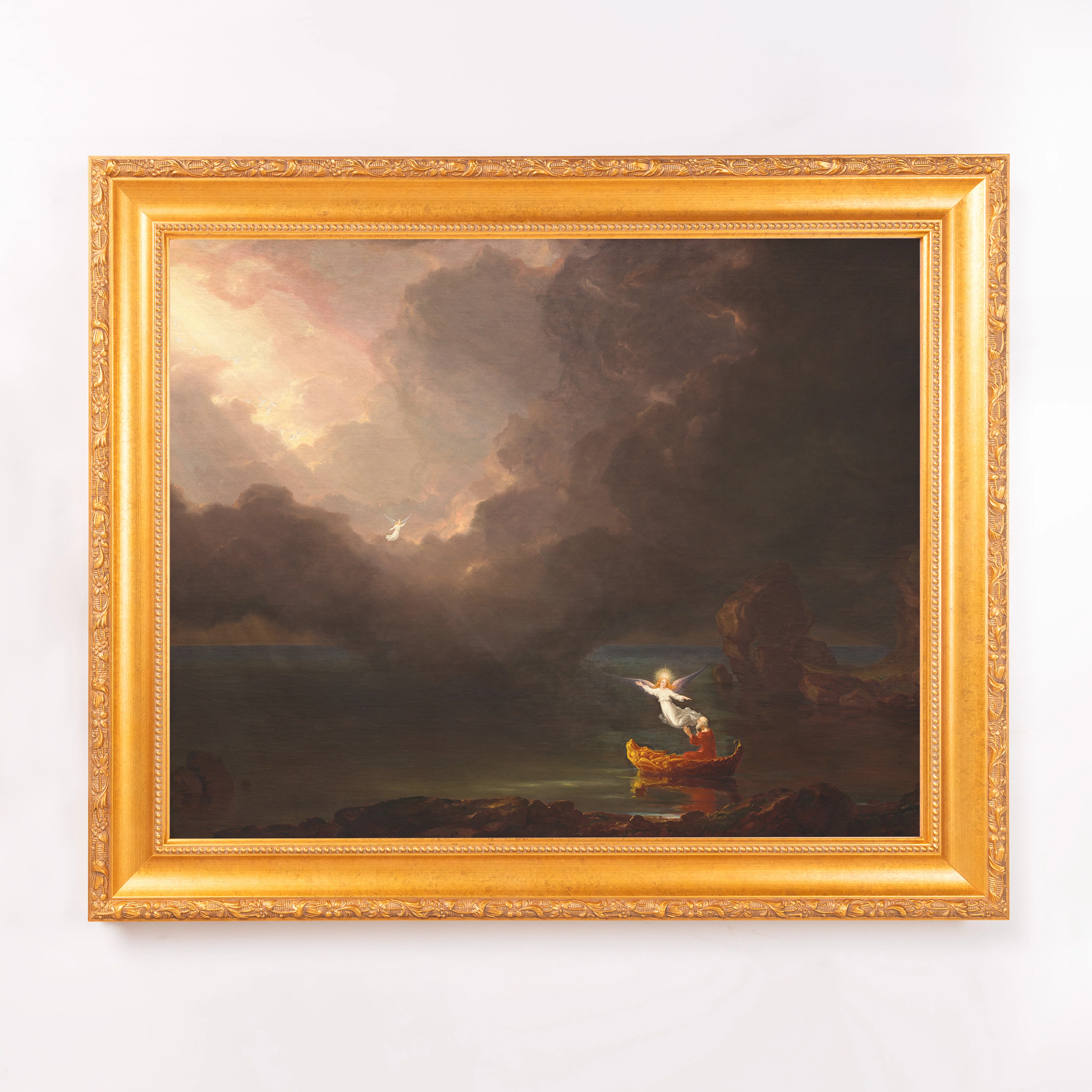 Voyage of Life: Old Age Framed Canvas - Sacred Signature Collection - Image 5