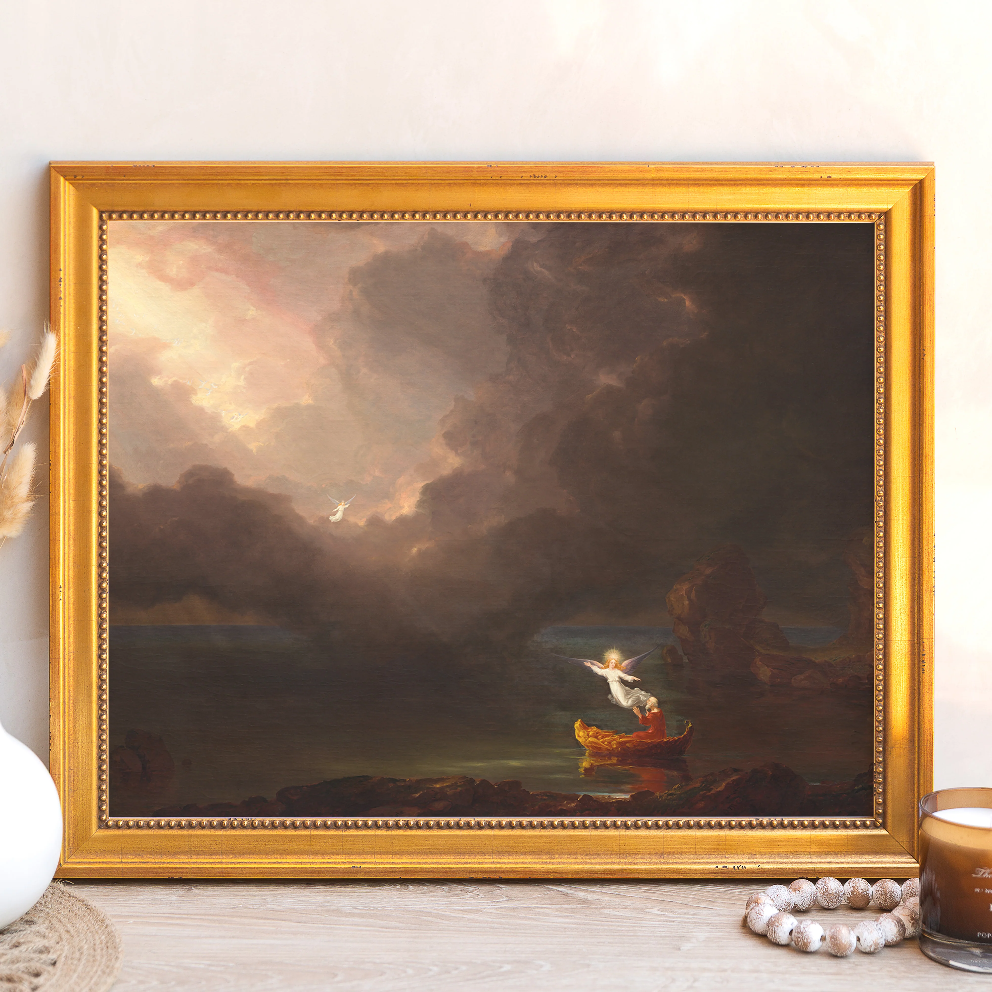 Voyage of Life: Old Age Framed Canvas - Sacred Signature Collection - Image 7