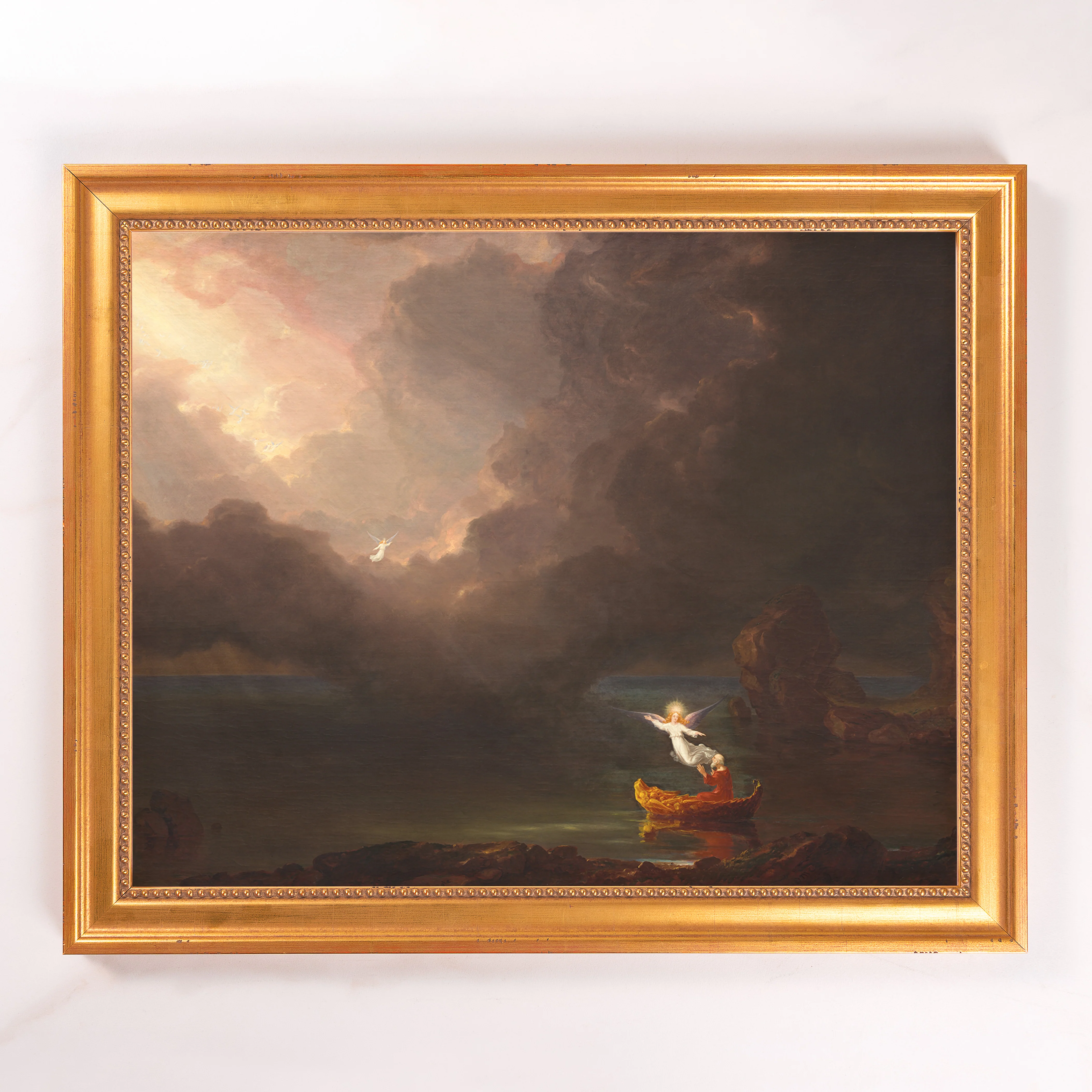Voyage of Life: Old Age Framed Canvas - Sacred Signature Collection - Image 8