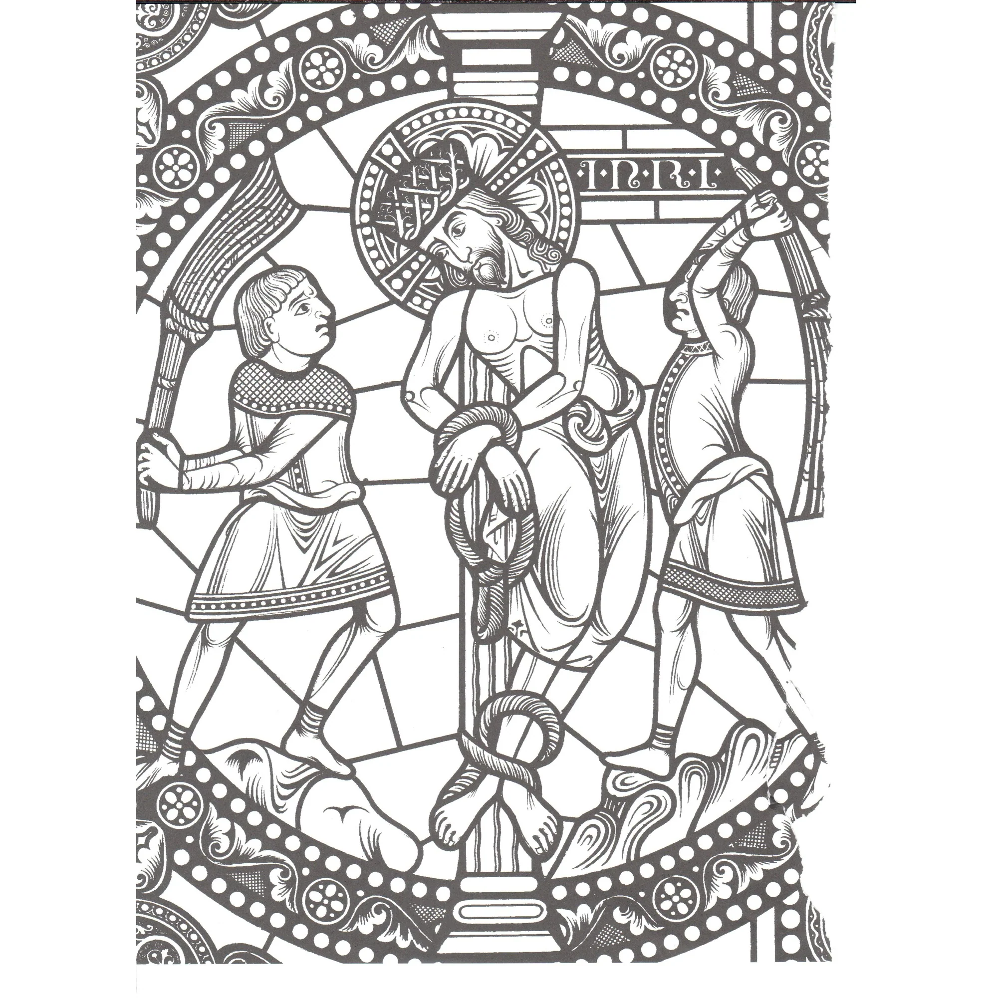 Windows Into Christ Coloring Book - Image 2