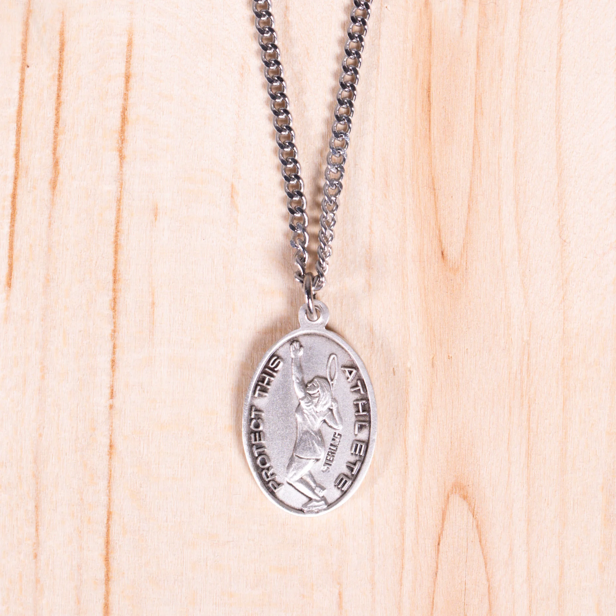 Women & Girls St. Sebastian Patron of Athletes Necklace - Multiple Sports - Image 10