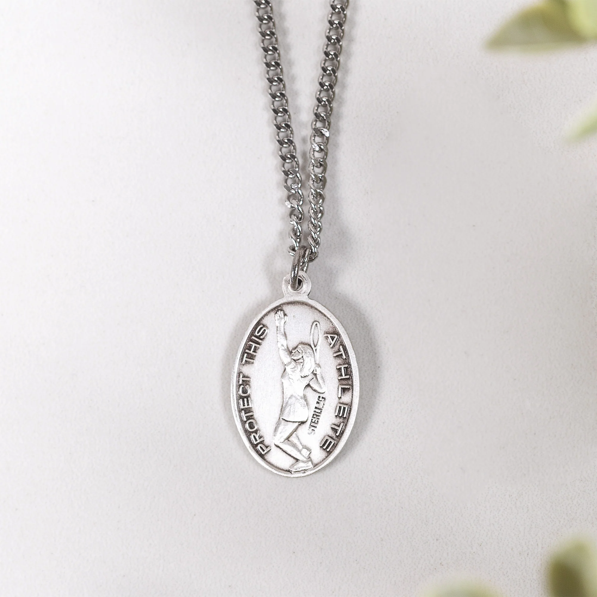 Women & Girls St. Sebastian Patron of Athletes Necklace - Multiple Sports - Image 12