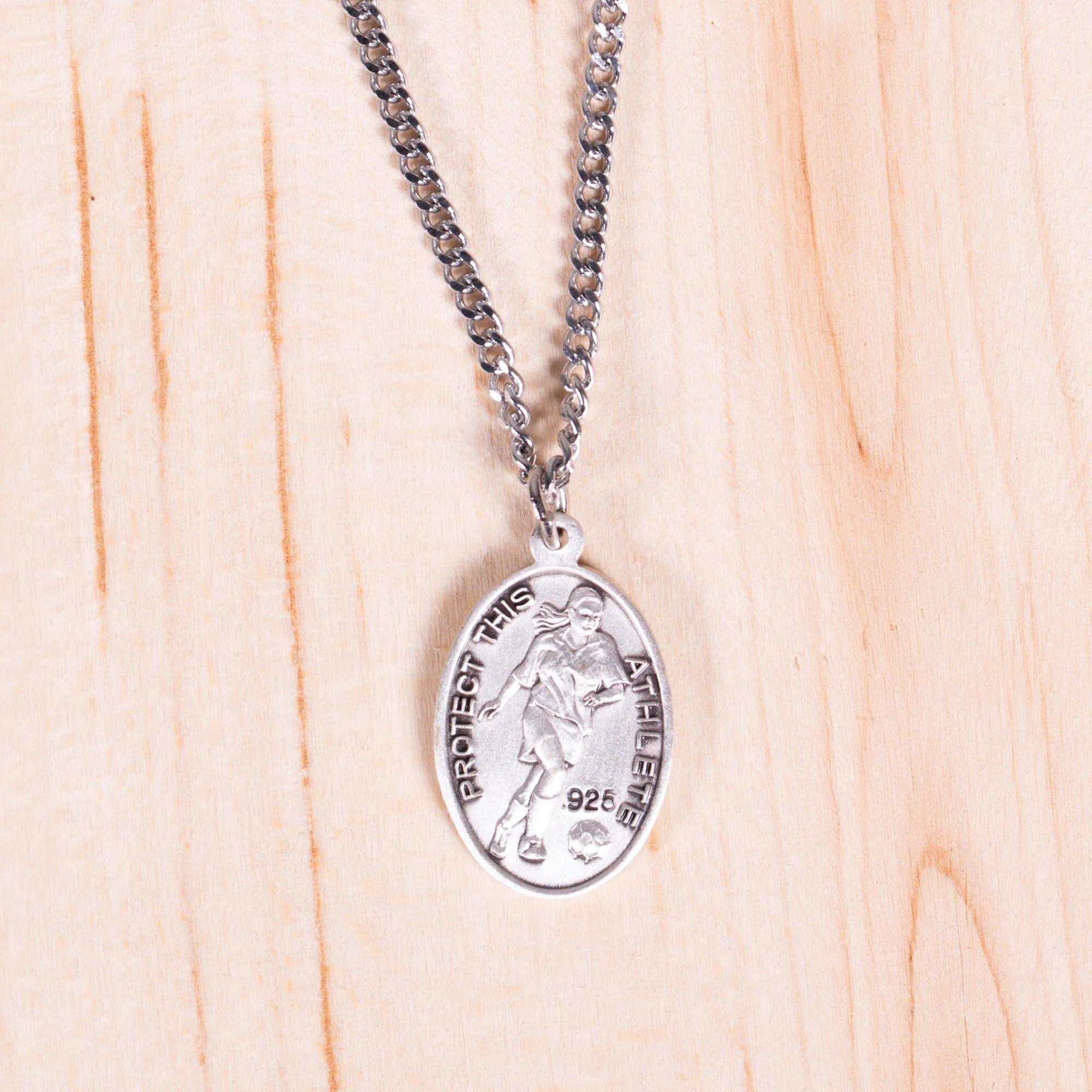 Women & Girls St. Sebastian Patron of Athletes Necklace - Multiple Sports - Image 4