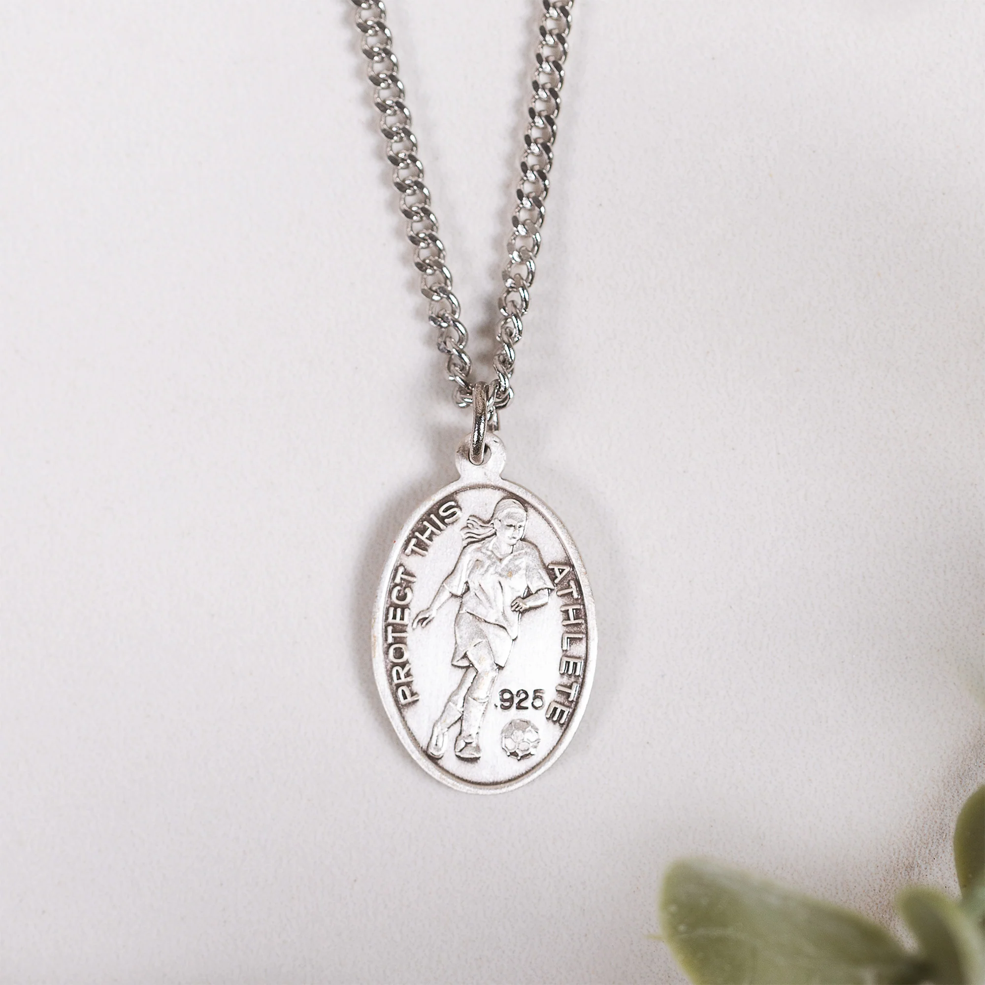 Women & Girls St. Sebastian Patron of Athletes Necklace - Multiple Sports - Image 6