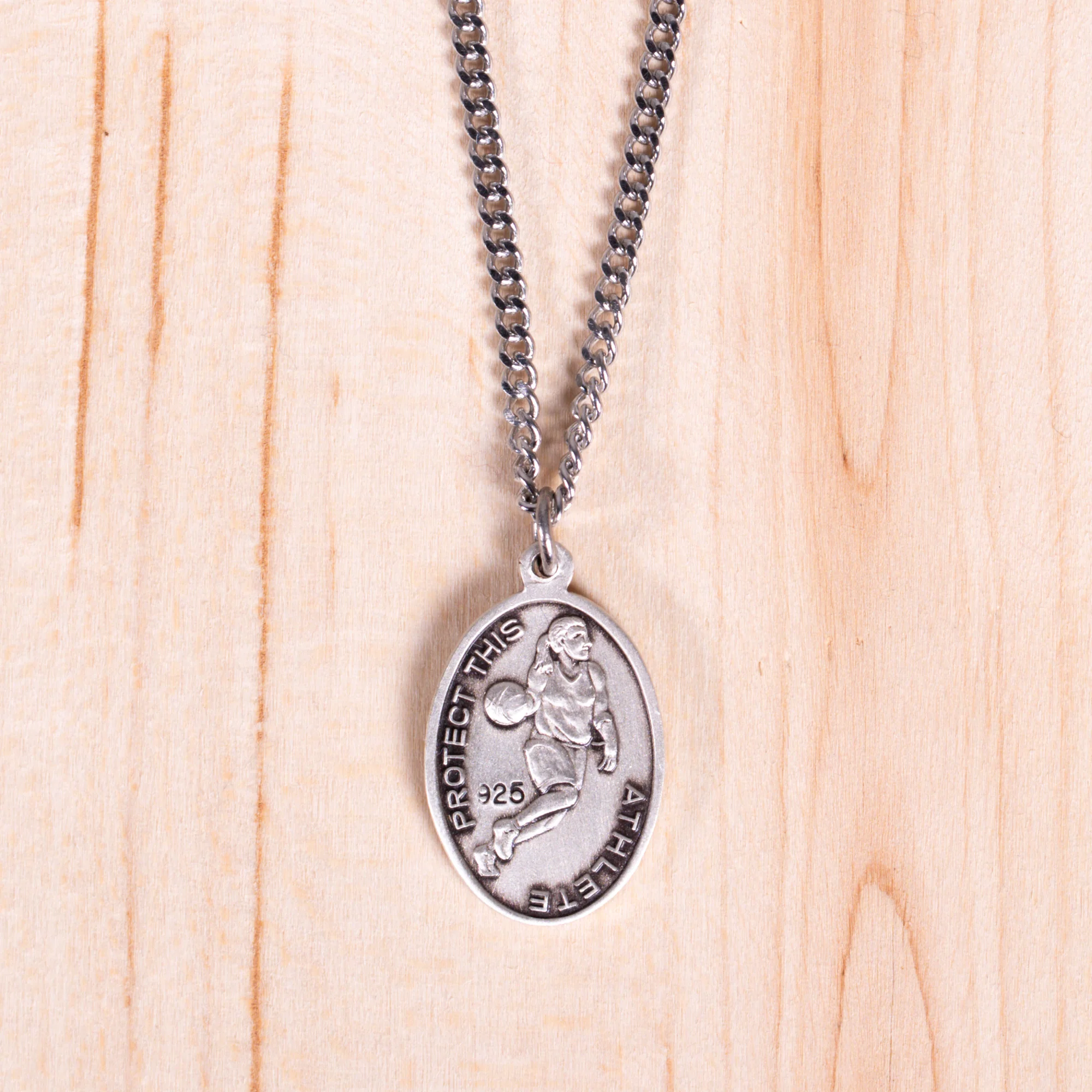 Women & Girls St. Sebastian Patron of Athletes Necklace - Multiple Sports - Image 8